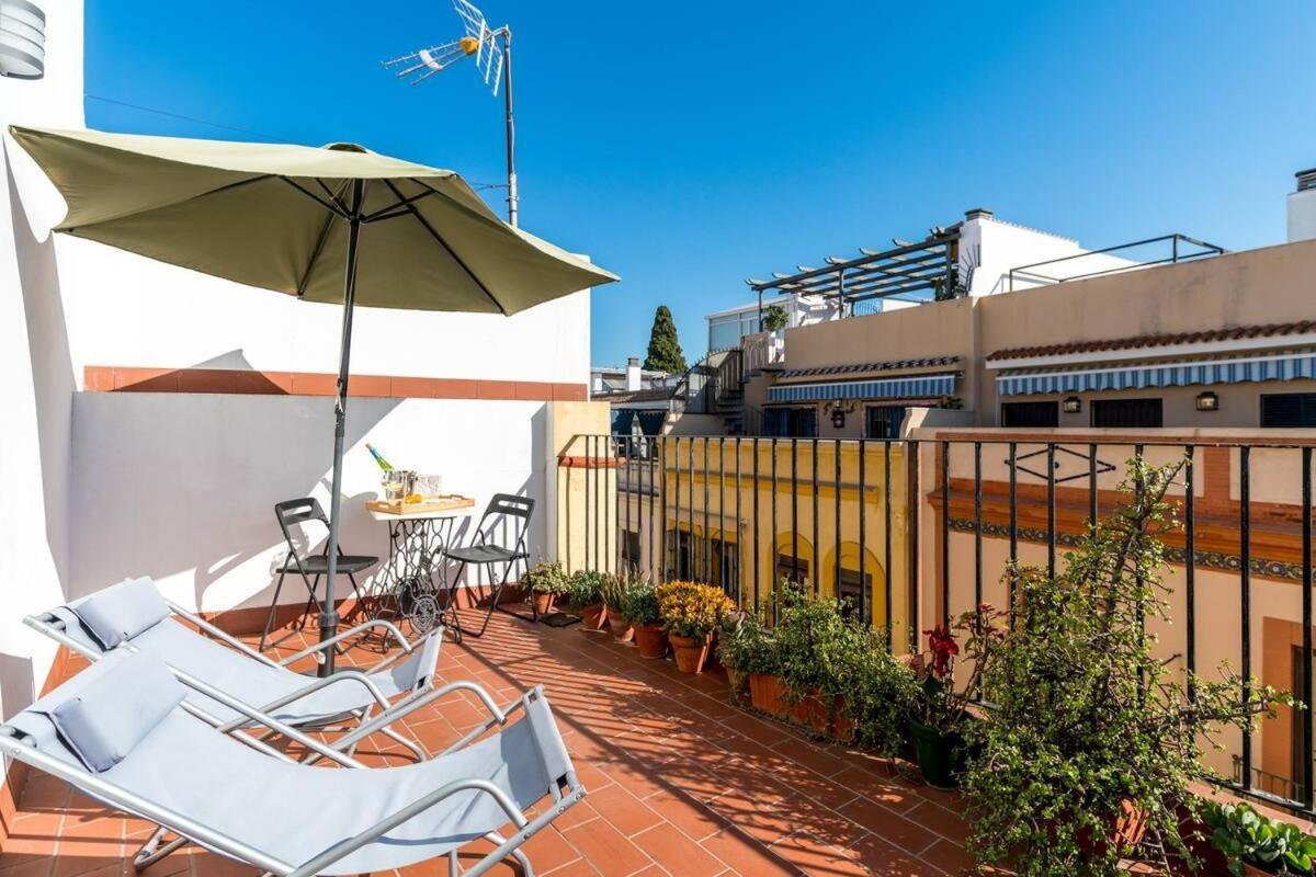 Apartamento Deluxe Terrace. Alameda Daire Sevilla Dış mekan fotoğraf