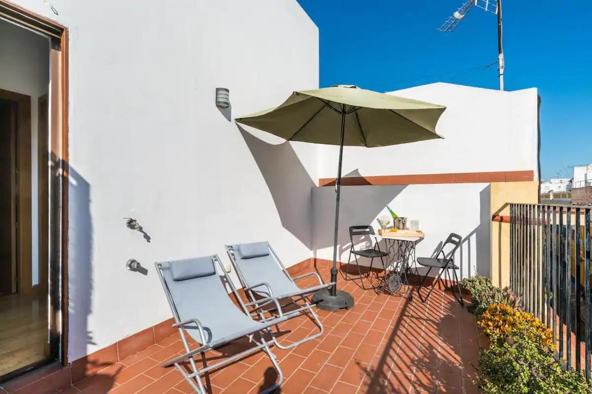 Apartamento Deluxe Terrace. Alameda Daire Sevilla Dış mekan fotoğraf